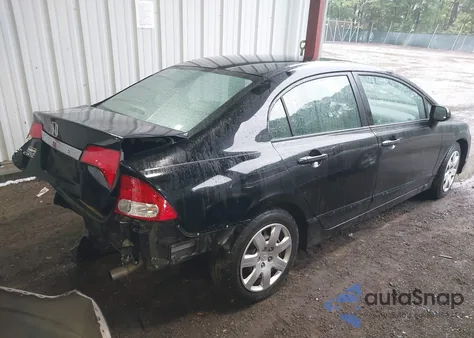 2010 Honda Civic Lx z USA, uszkodzony, nr VIN 2HGFA1F51AH325948